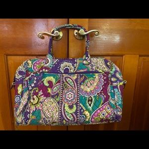 Vera Bradley overnight duffle bag